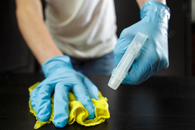 Development sector facility cleaning